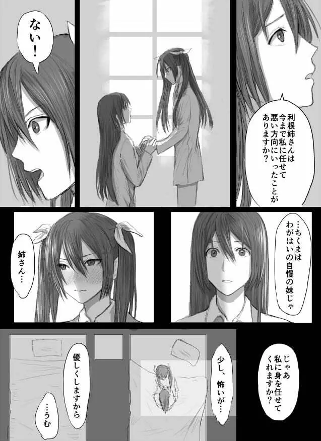 とねちく百合ふたなり 3ページ