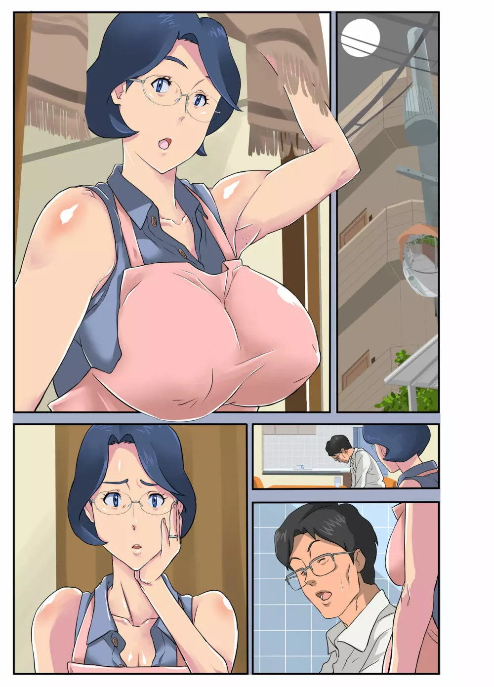 爆乳妻 生溜今日子～セクハラ部長に狙われた妻～ 70ページ