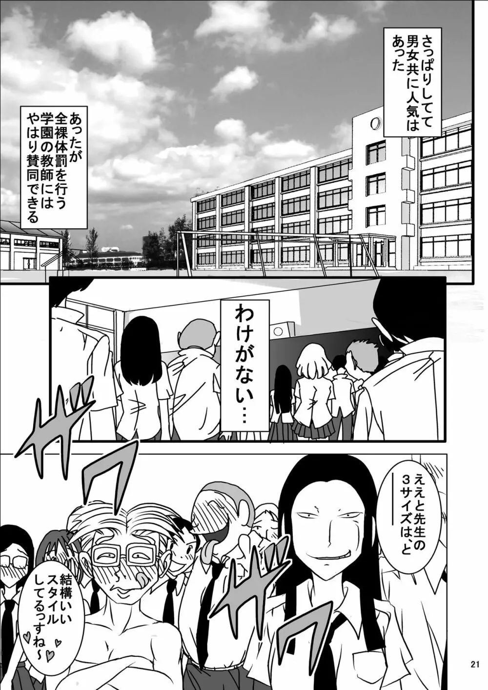 宿題忘れました子さんへの全裸教育6 21ページ