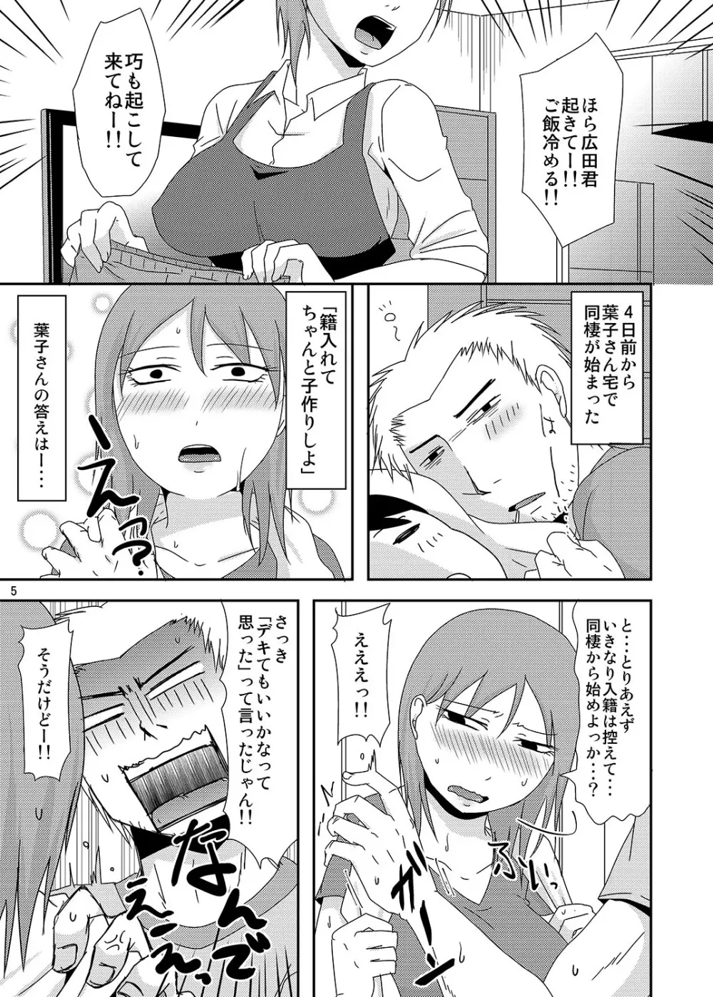 子持ち×1さんと子作り準備 4ページ