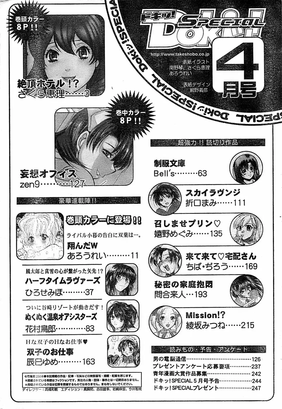 ドキッ！ Special 2006年04月号 246ページ