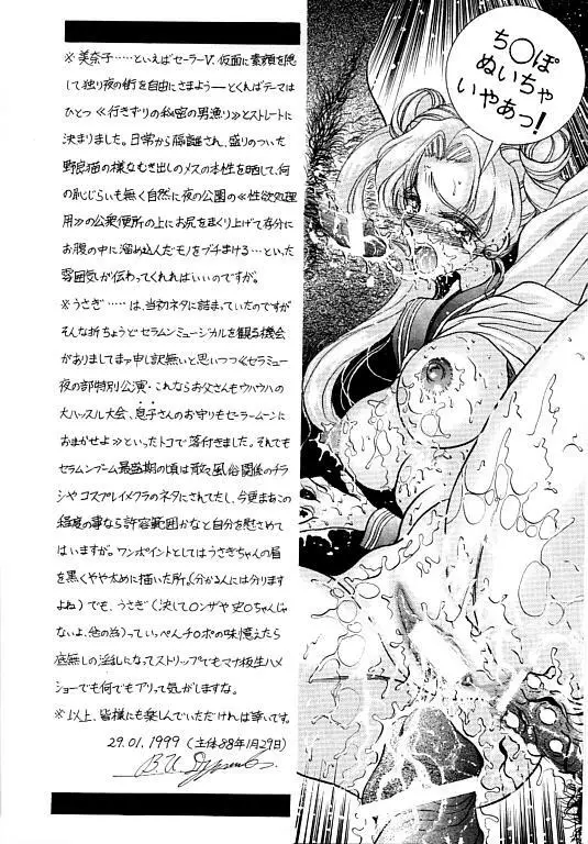 (SC1) [エネルギヤ出版所 (ロシヤの脱走兵)] COLLECTION OF -SAILORMOON- ILLUSTRATIONS FOR ADULT Vol.1 (美少女戦士セーラームーン) 3ページ