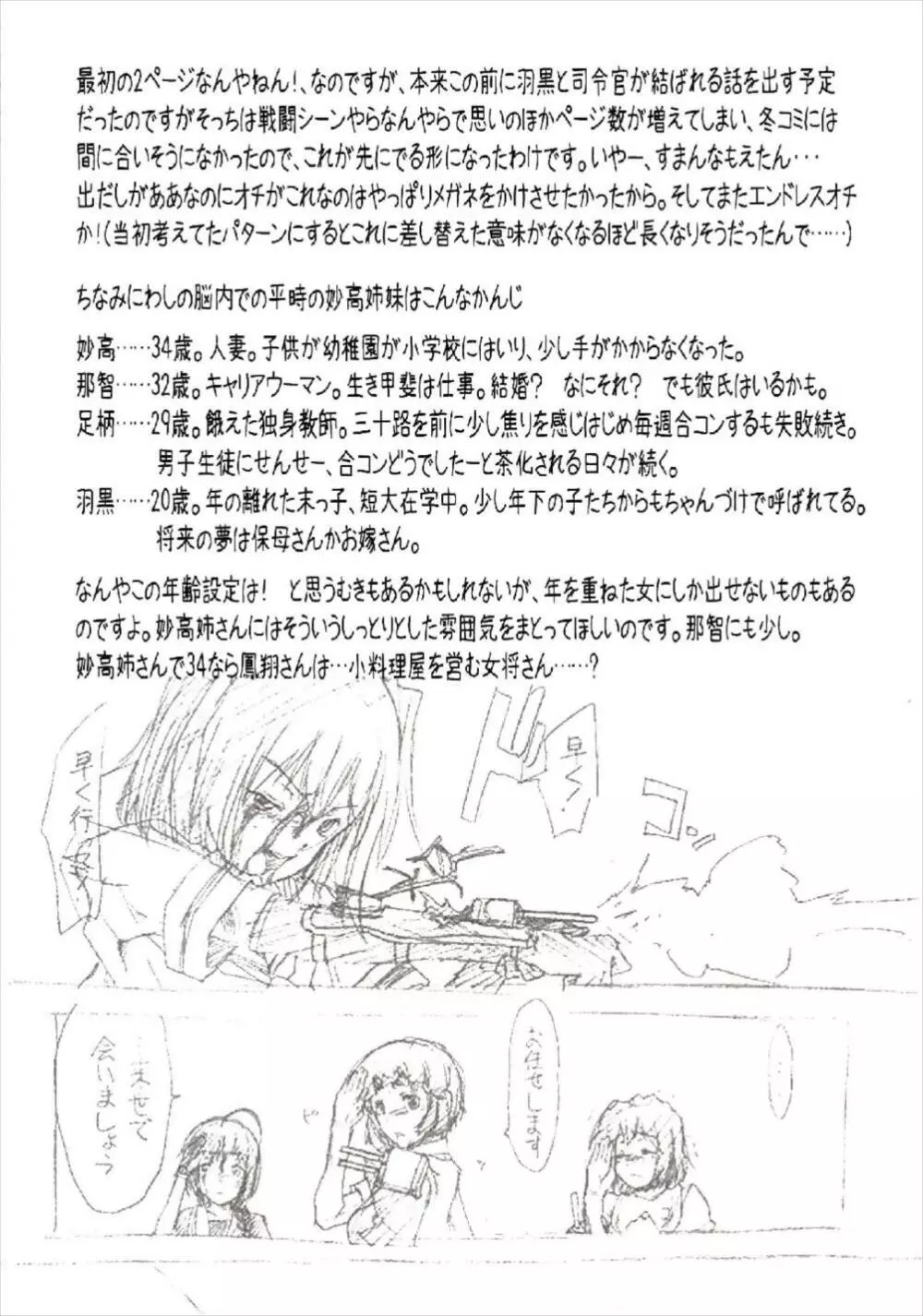 羽黒は司令官さんにべた惚れです。 25ページ