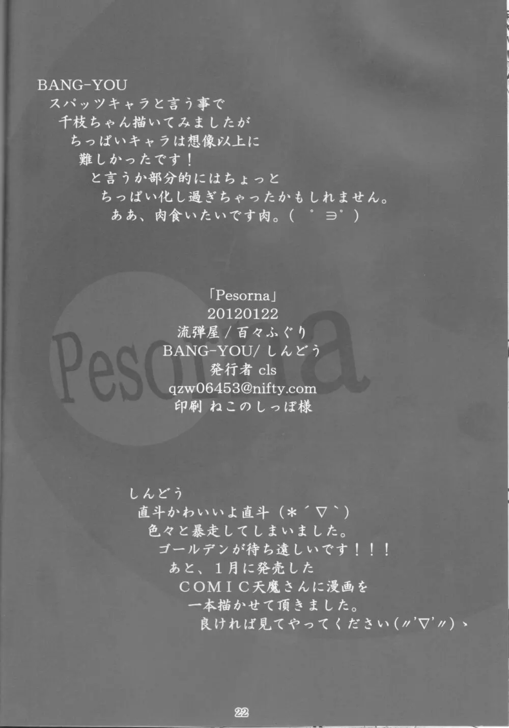 Pesorna 22ページ