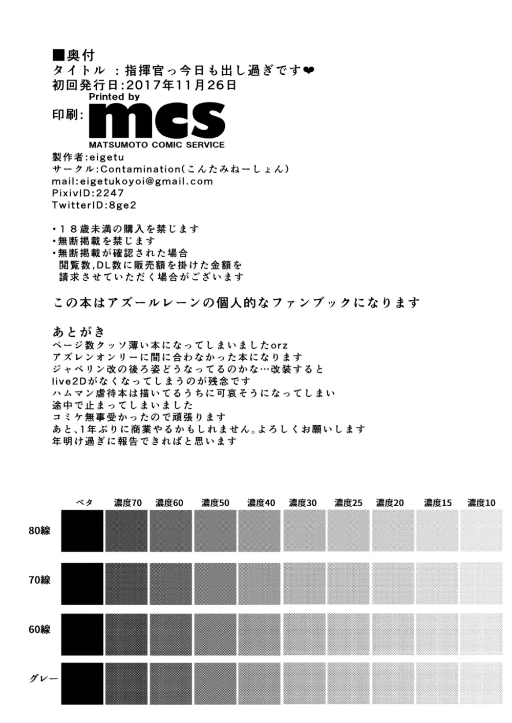 指揮官今日もだしすぎです! 9ページ