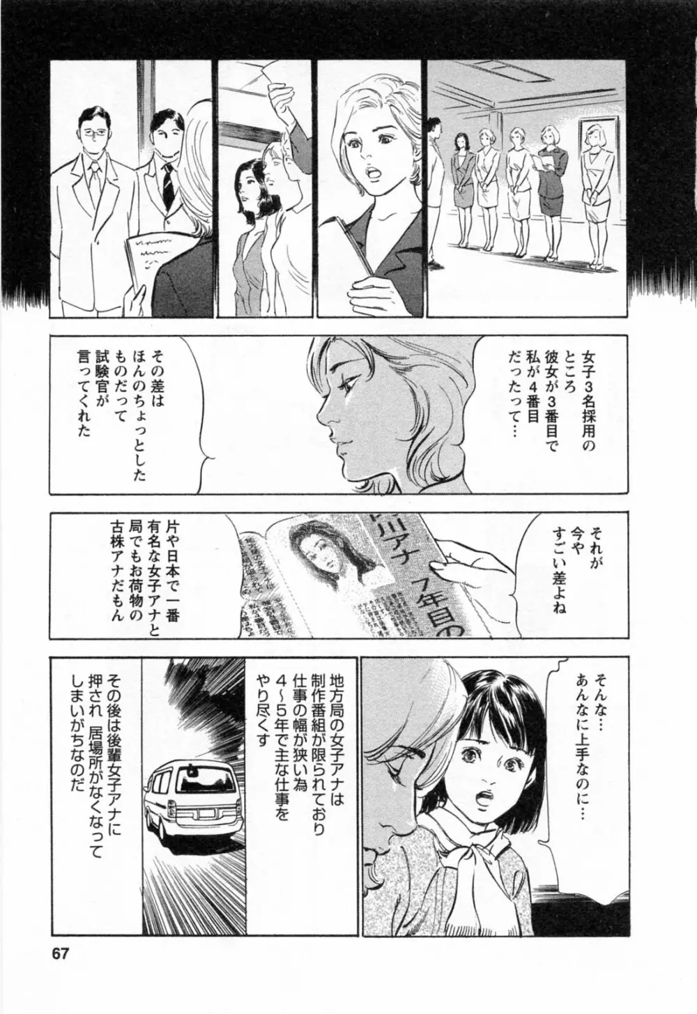 女子アナ七瀬 第2巻 69ページ