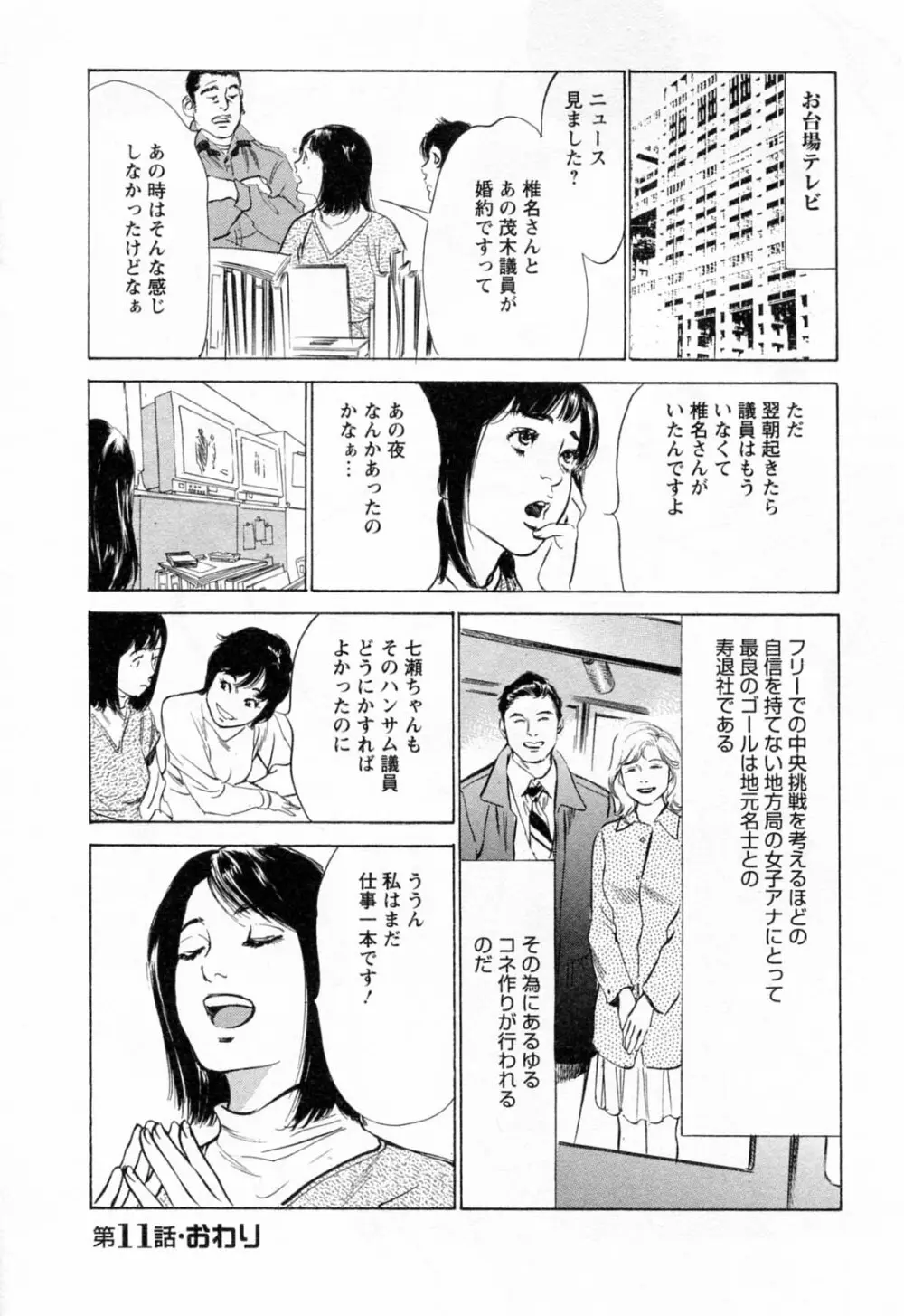 女子アナ七瀬 第2巻 84ページ