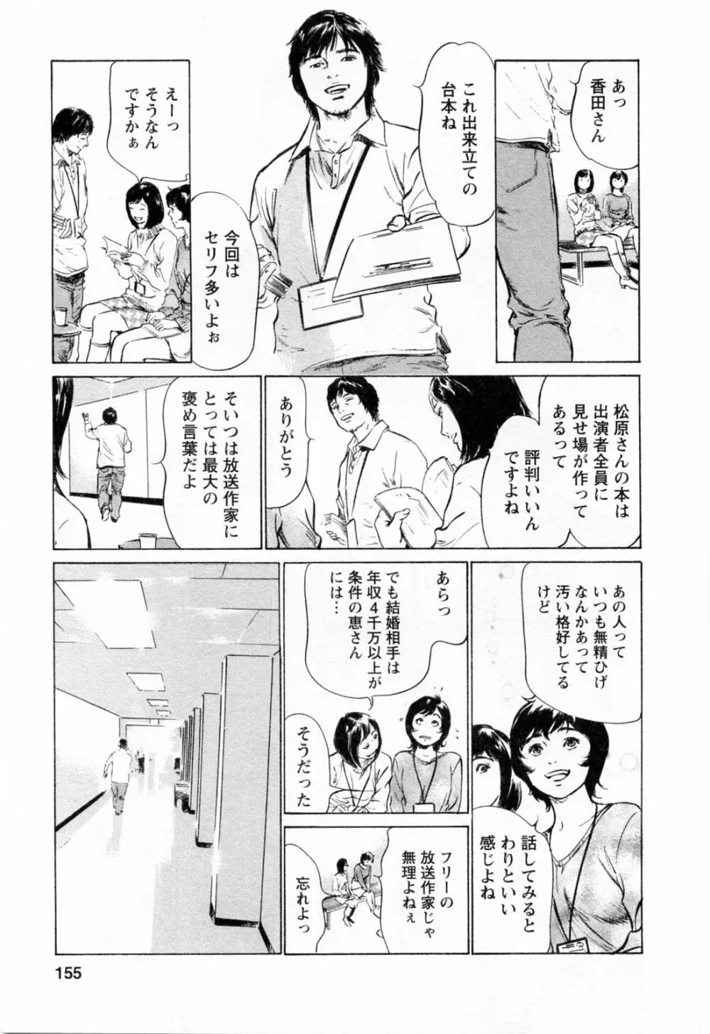 女子アナ七瀬 第3巻 157ページ