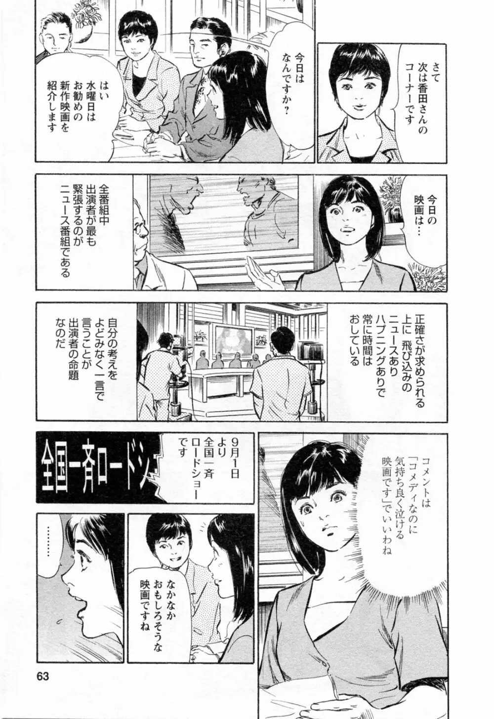 女子アナ七瀬 第3巻 65ページ