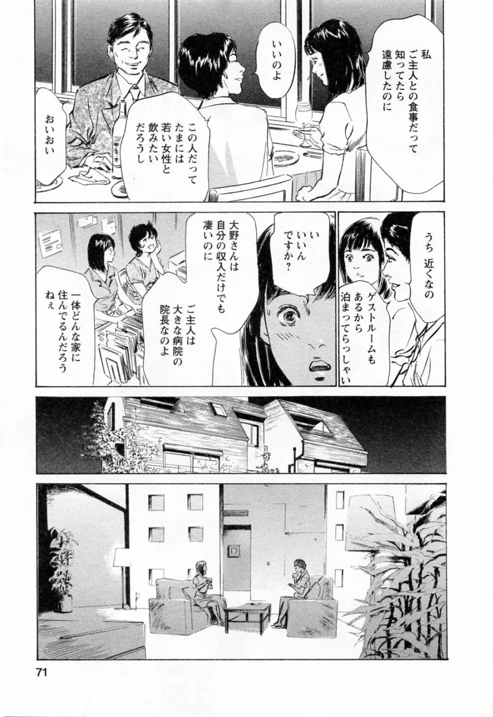 女子アナ七瀬 第3巻 73ページ