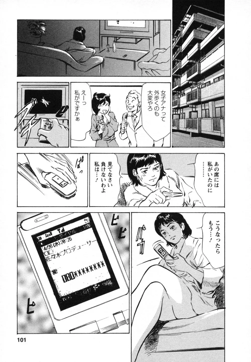 女子アナ七瀬 第1巻 102ページ