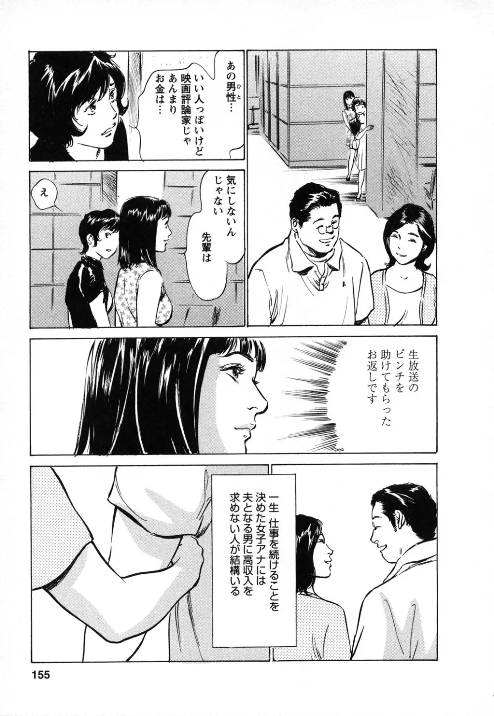 女子アナ七瀬 第1巻 156ページ