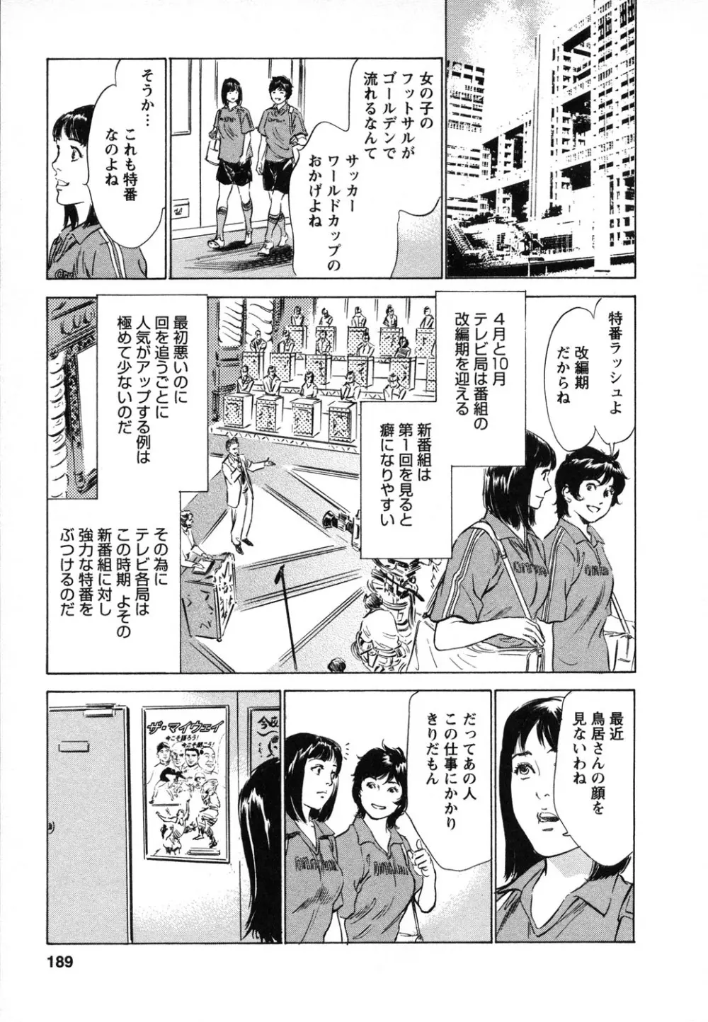 女子アナ七瀬 第1巻 190ページ