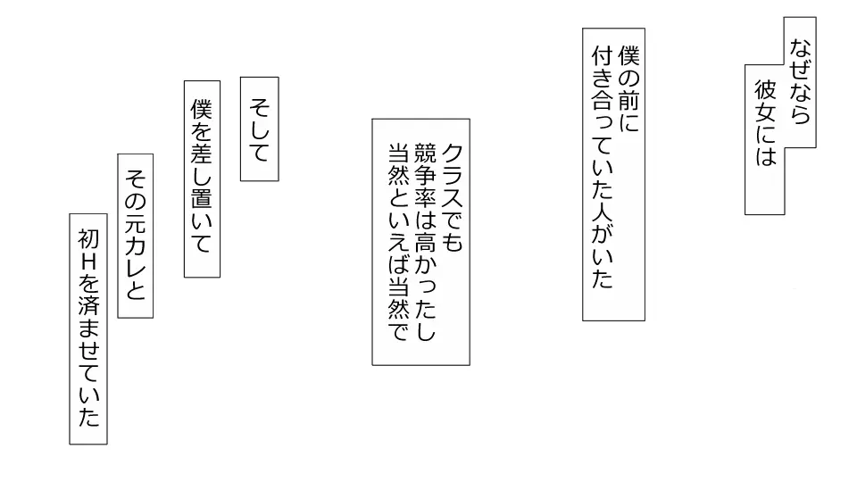 誠に残念ながらあなたの彼女は寝取られました。 前後編セット 28ページ