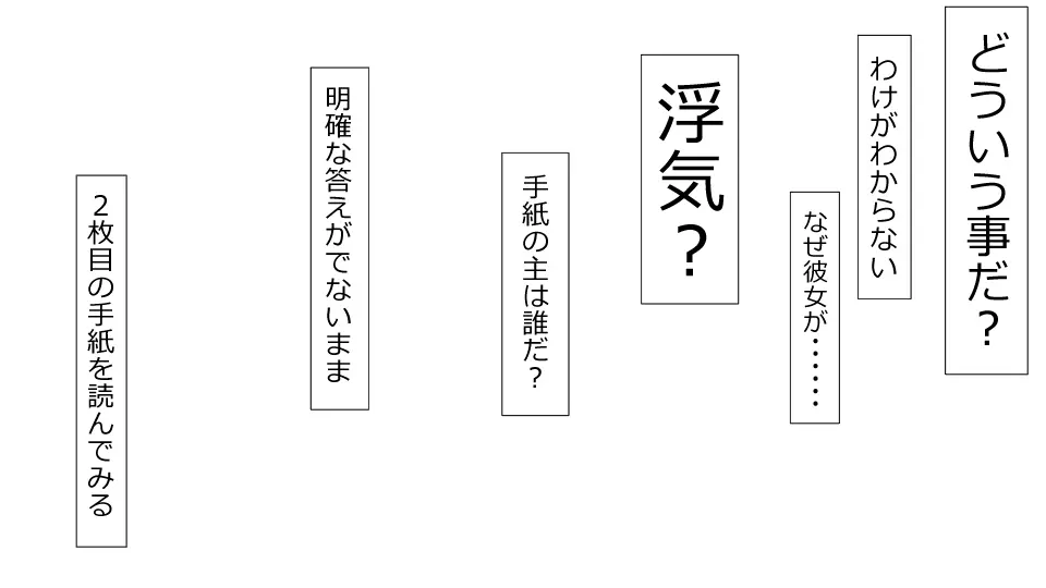 誠に残念ながらあなたの彼女は寝取られました。 前後編セット 65ページ