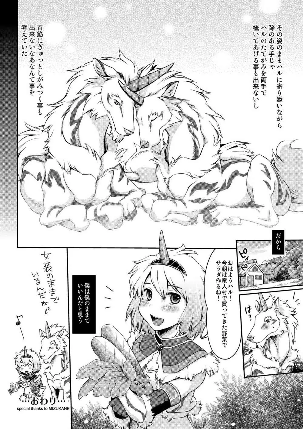 麒麟とナルガとハンターと 28ページ