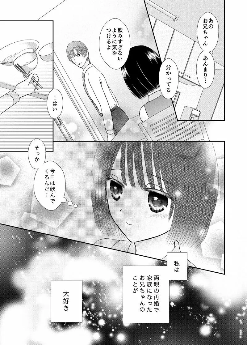 お兄ちゃんと秘密に触れる 3ページ