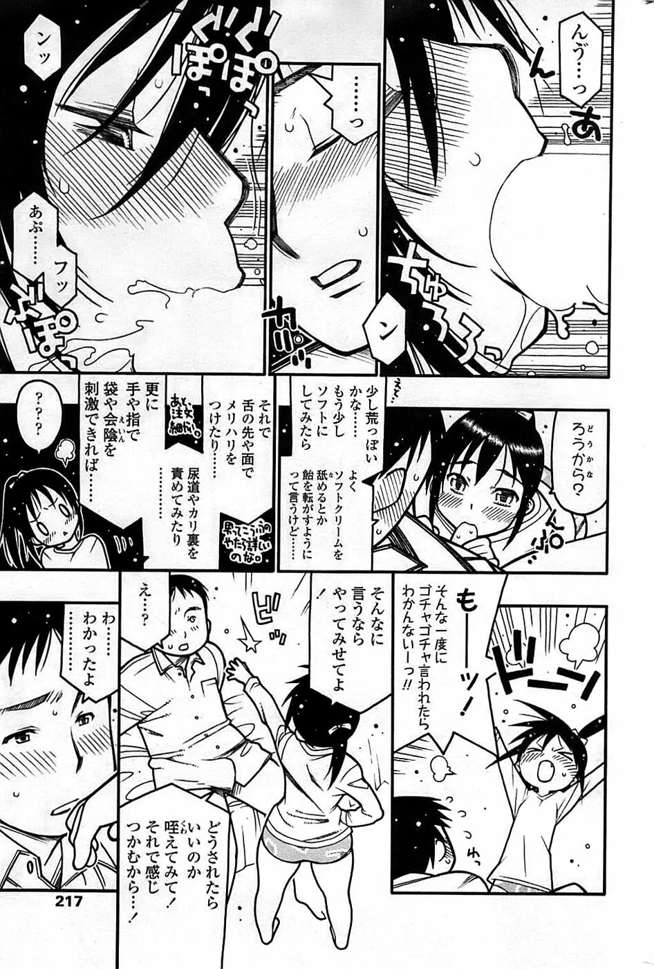 COMIC ちょいエス! 2008年06月号 Vol.10 217ページ