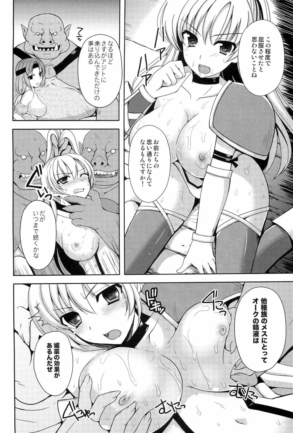 女戦士を孕ませろ 11ページ