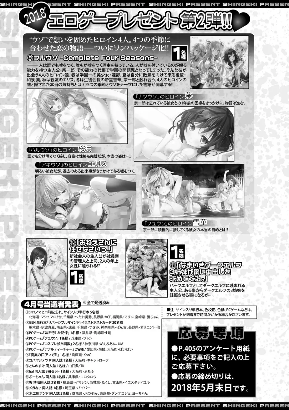 COMIC 真激 2018年6月号 403ページ