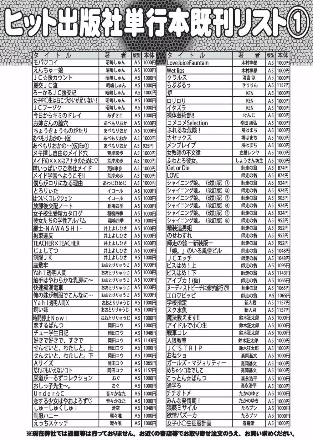 COMIC 阿吽 2018年5月号 444ページ