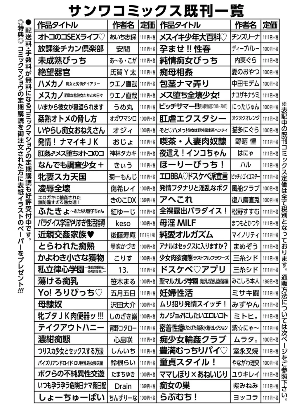 コミック・マショウ 2018年8月号 251ページ