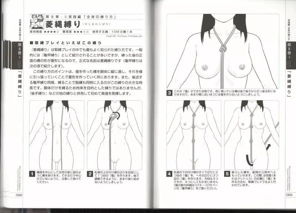 いますぐデキる！図説縛り方マニュアル 35ページ