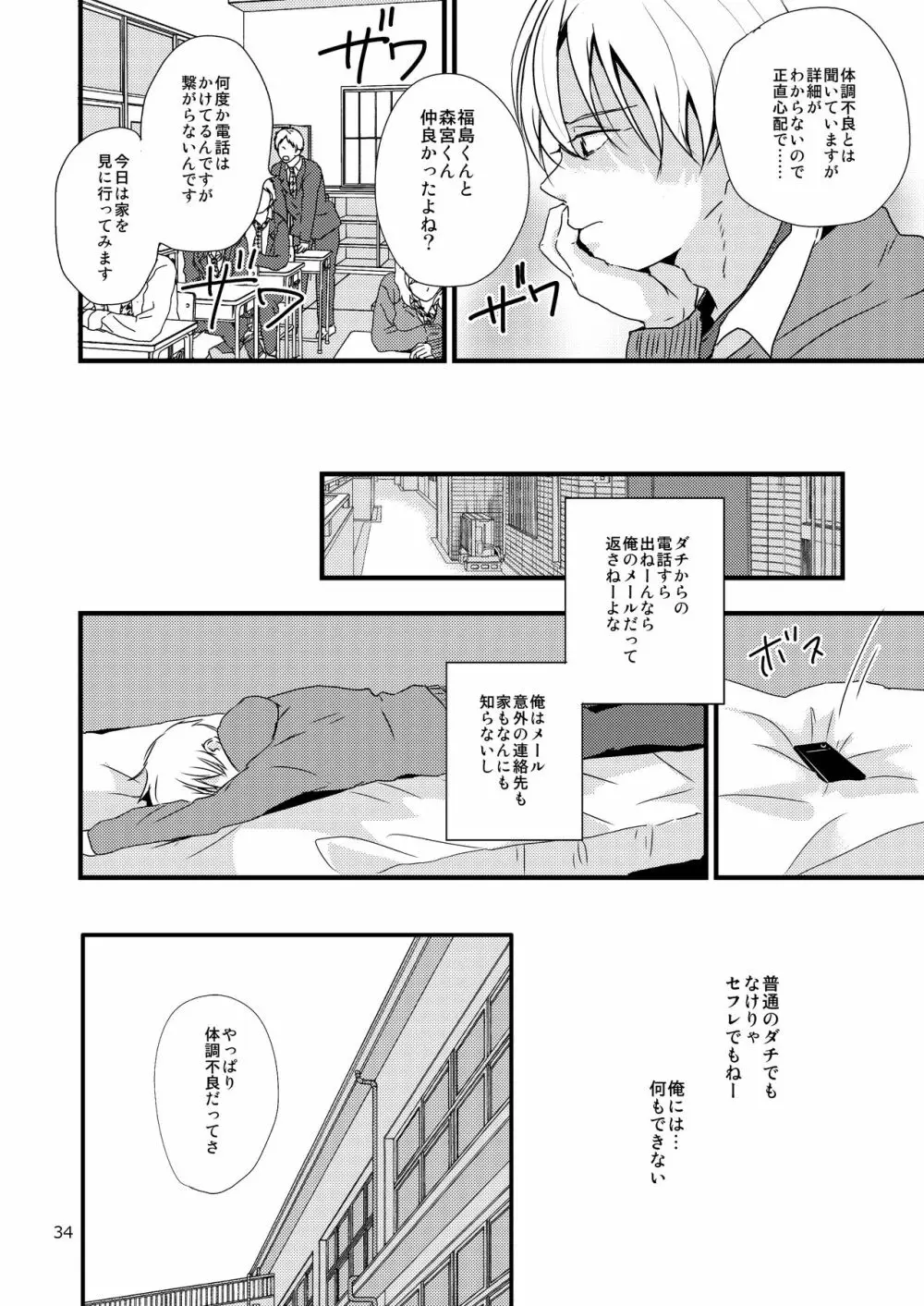 裏と裏の幸福論 33ページ