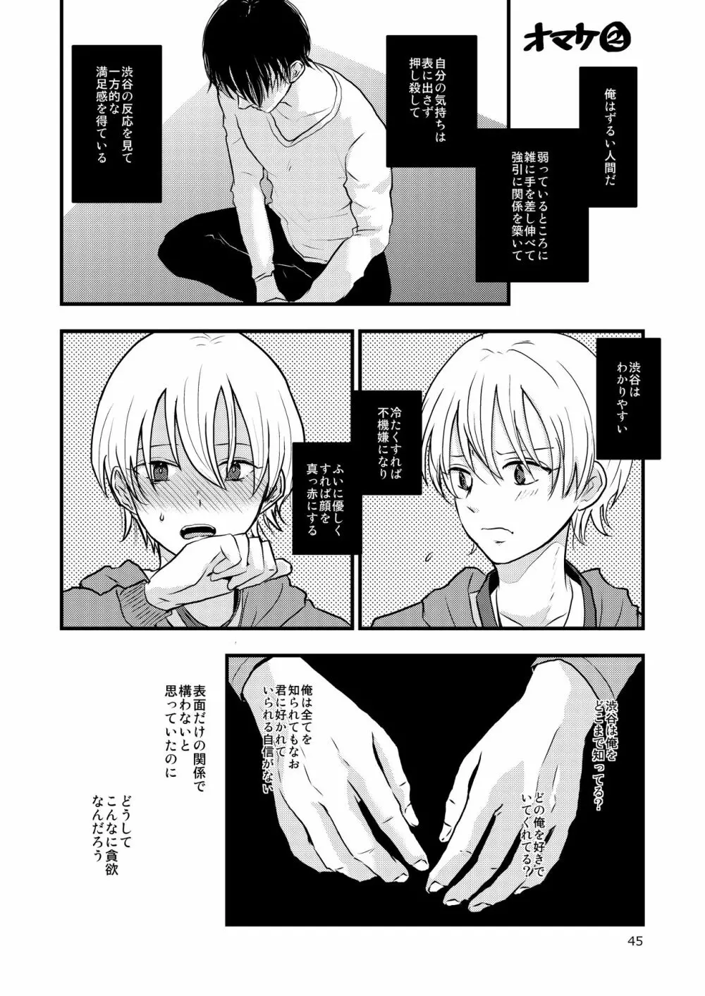 裏と裏の幸福論 44ページ