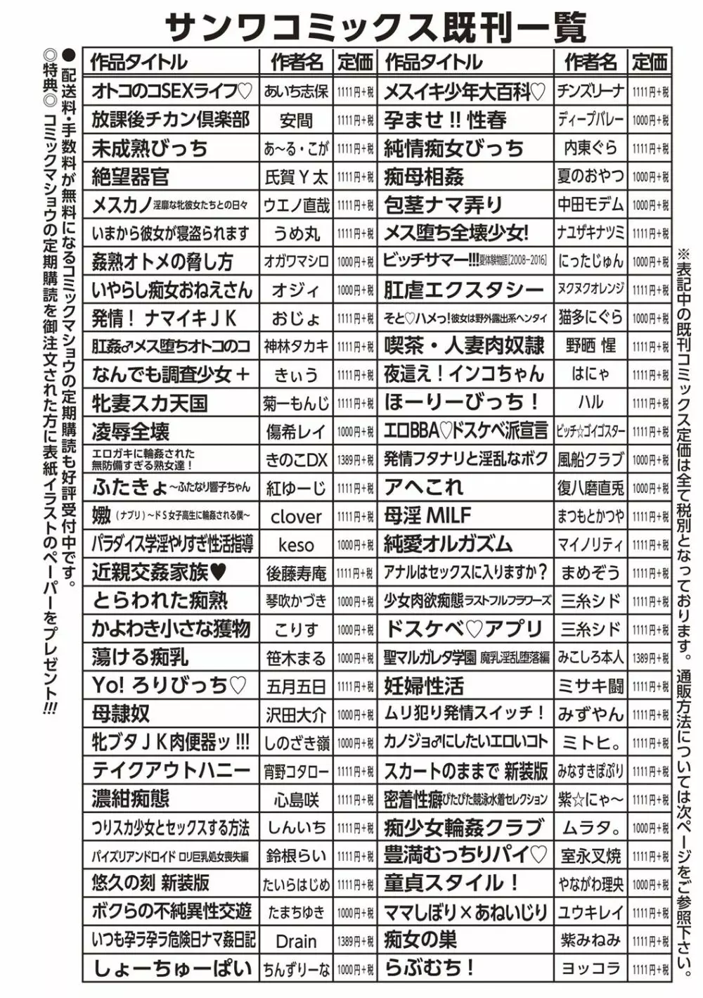 コミック・マショウ 2018年7月号 282ページ