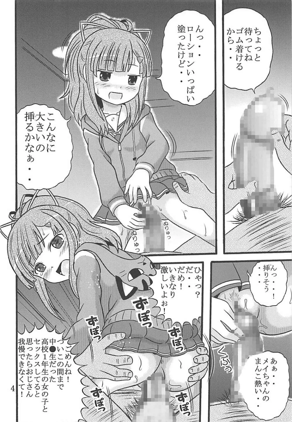 メイちゃんは大艦巨砲主義 5ページ