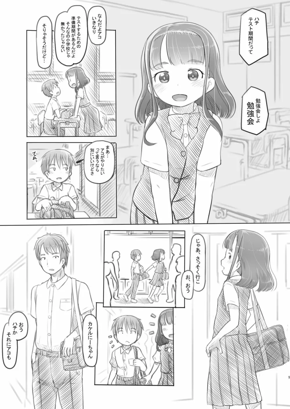 兄貴と彼女の勉強会 5ページ