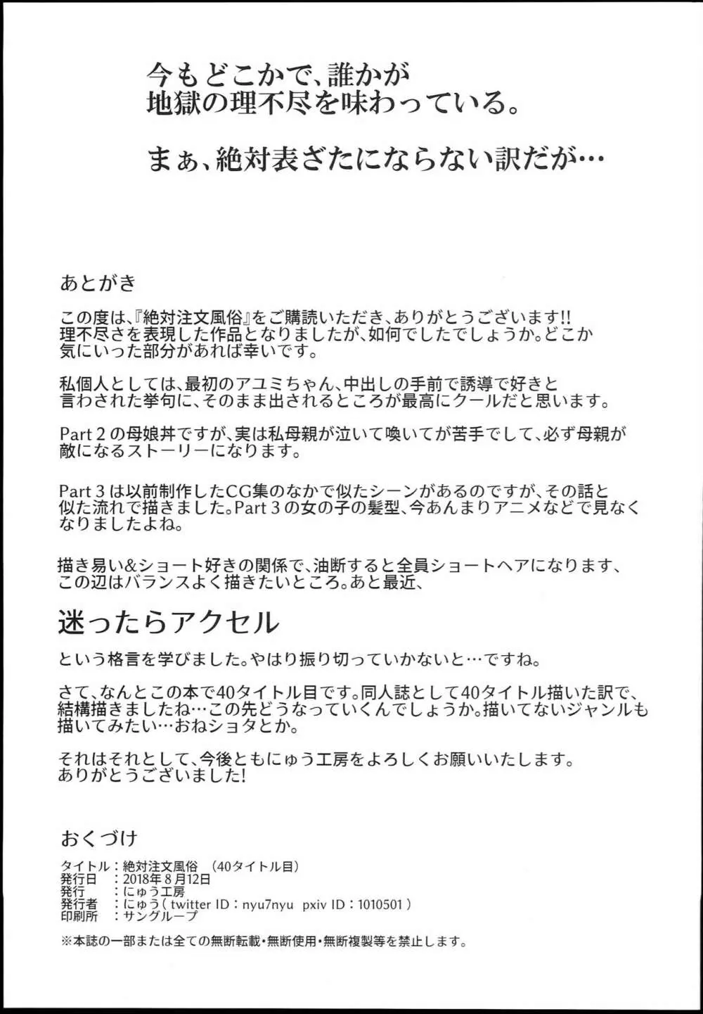 絶対注文風俗 29ページ