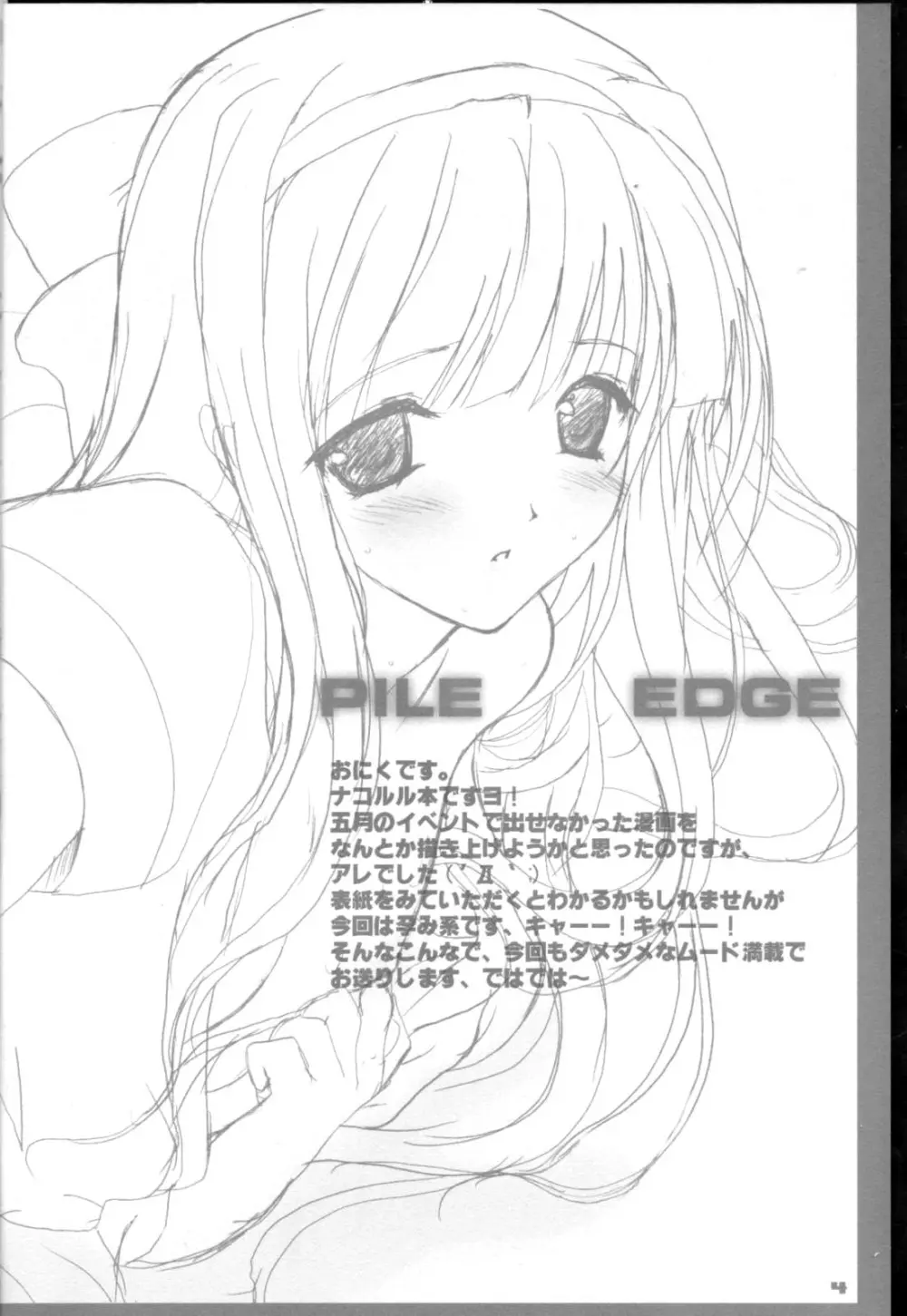 PILE EDGE 2003SUMMER 3ページ