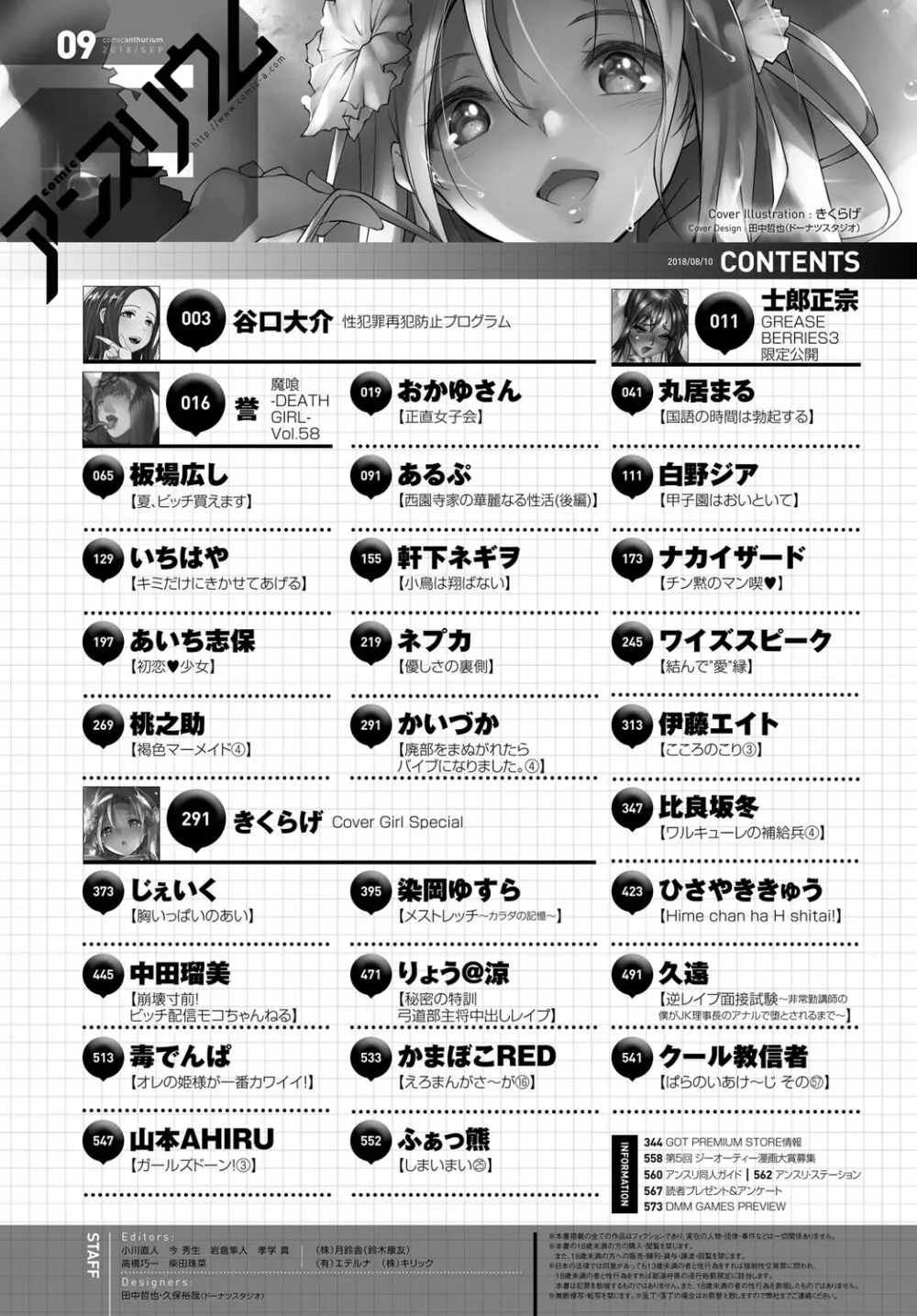 COMIC アンスリウム 2018年9月号 567ページ