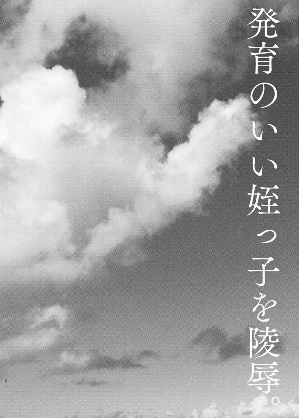 発育のいい姪っ子を陵辱。 3ページ