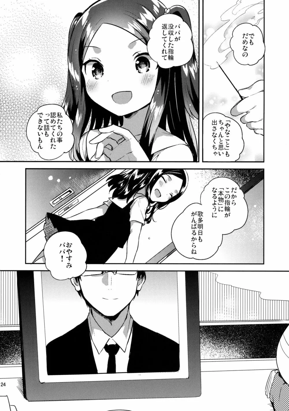 あの子は嘘つき娘 23ページ