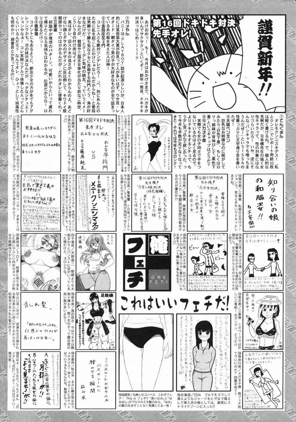 漫画ばんがいち 2009年3月号 261ページ