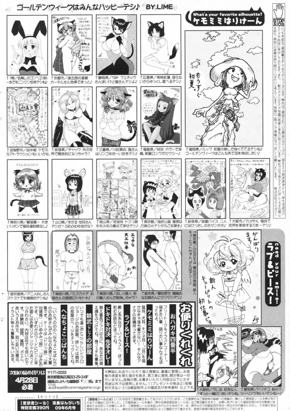 漫画ばんがいち 2009年6月号 262ページ