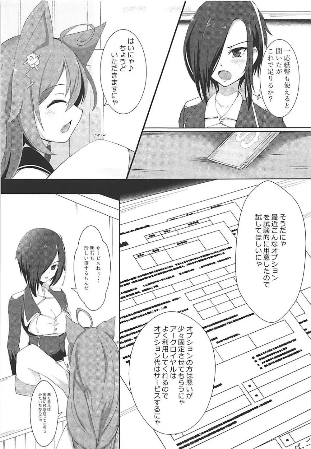 ARK ROYAL DIARY 4ページ