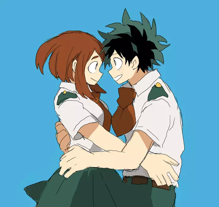 deku ochako log r18 4ページ