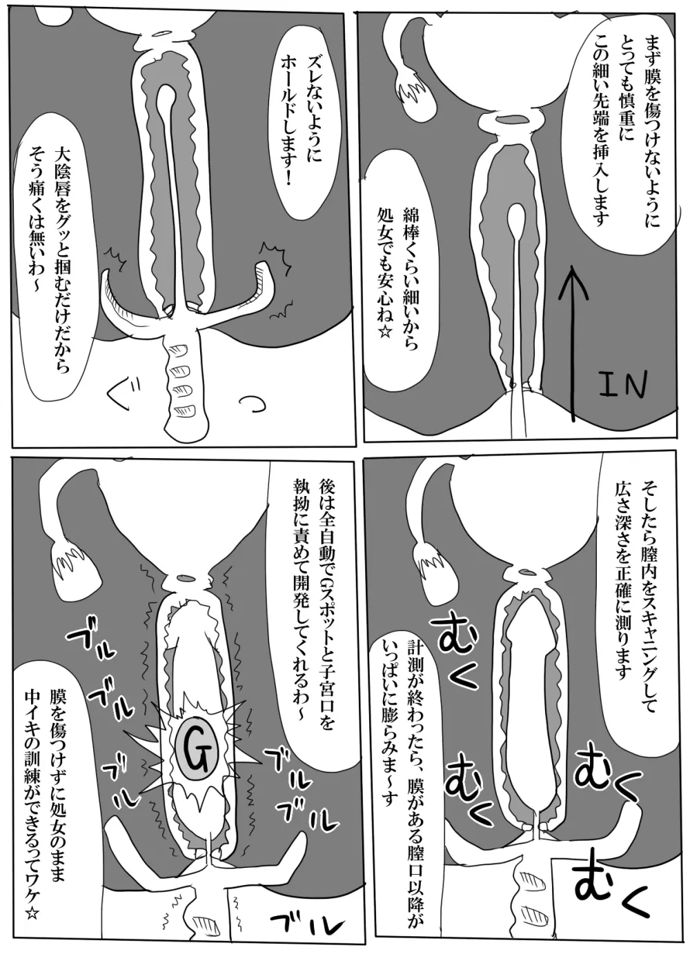 カップル監禁 ～全身ラバー連続絶頂＆射精管理調教3日間～ 15ページ