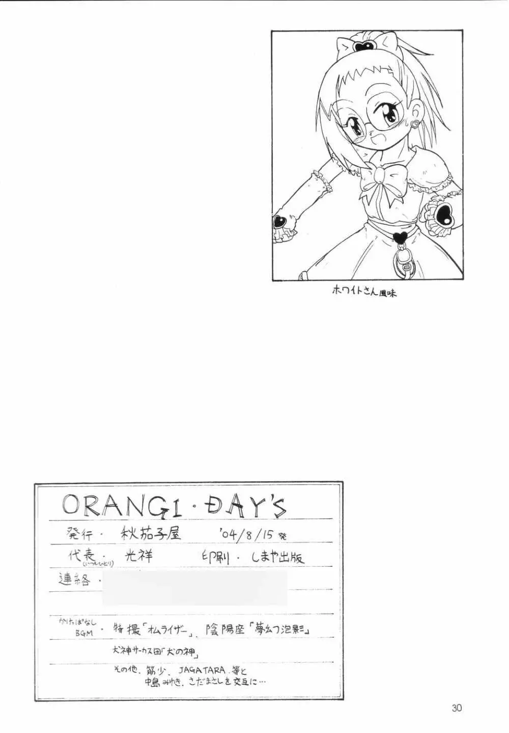 ORANGE DAY’S 29ページ