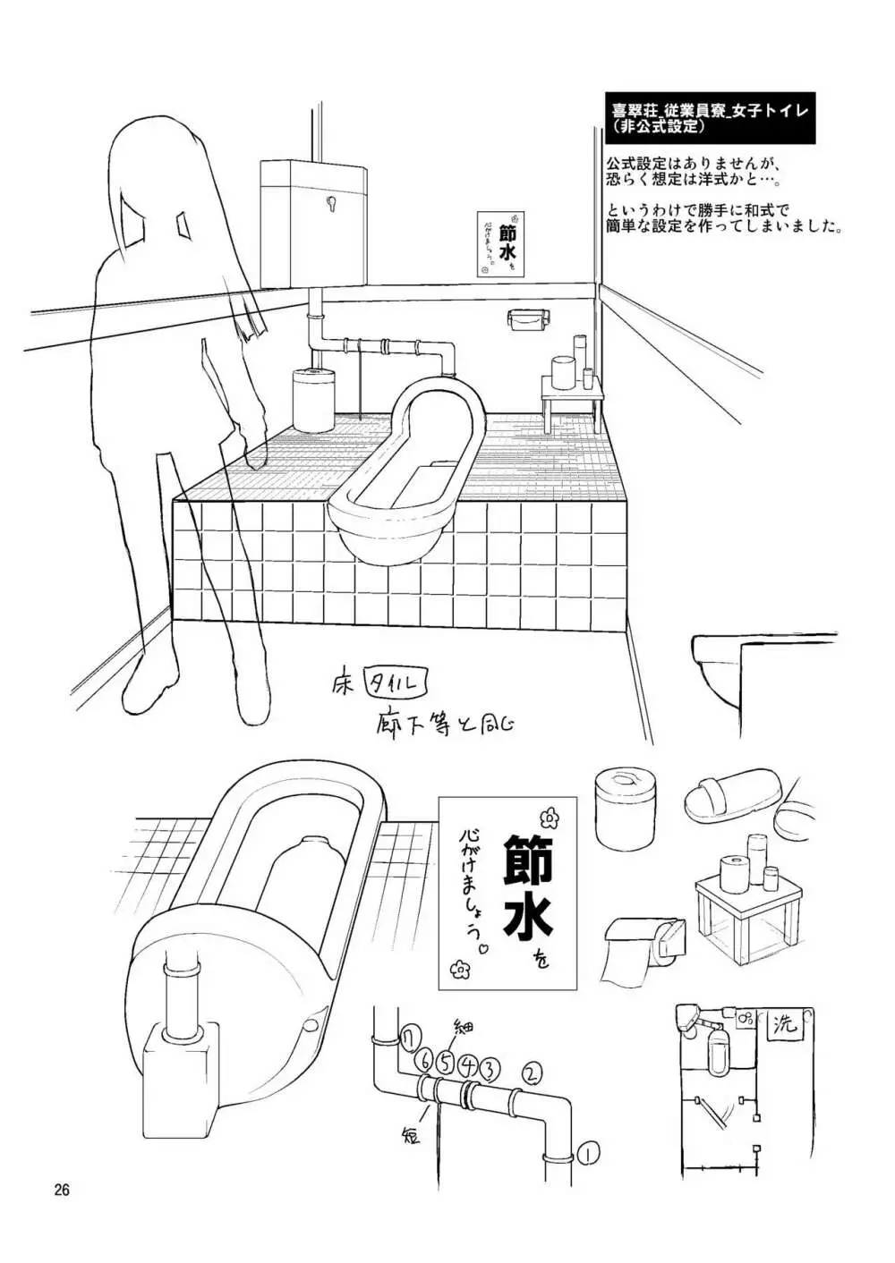 某温泉旅館従業員トイレ盗撮 26ページ