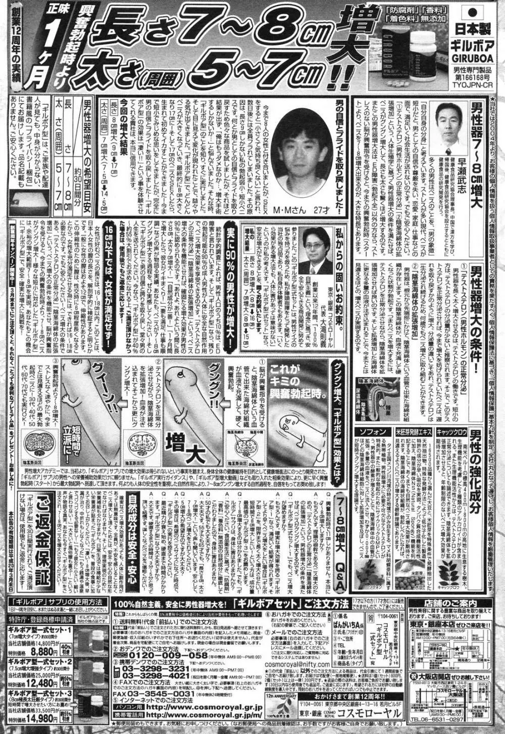 漫画ばんがいち 2008年3月号 251ページ