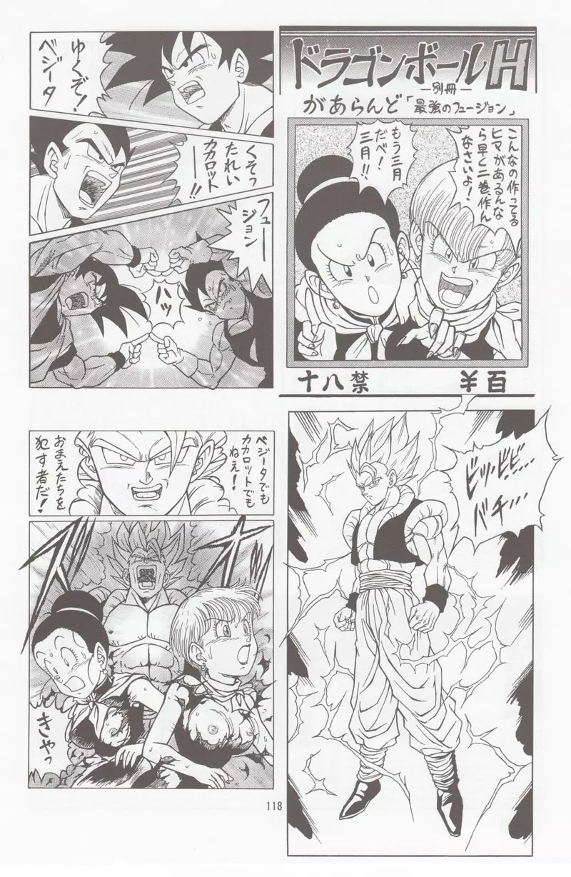 ドラゴンボールH 別冊 総集編 117ページ