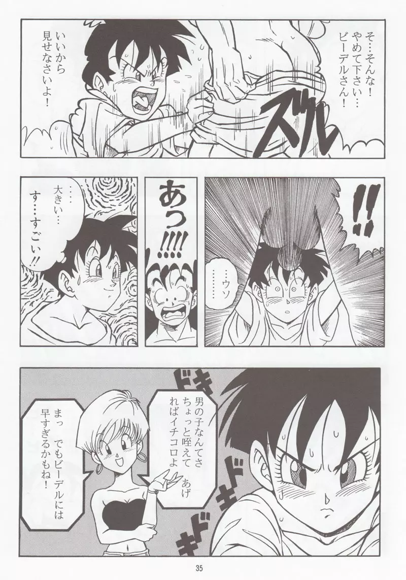 ドラゴンボールH 別冊 総集編 34ページ