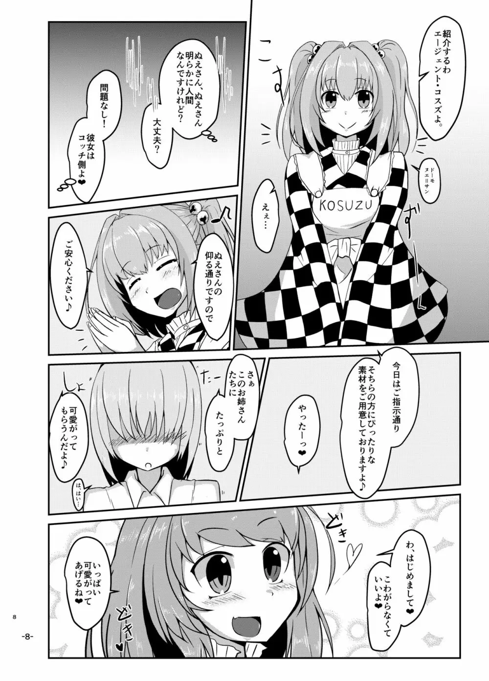 キミのすべては私の手の中 8ページ