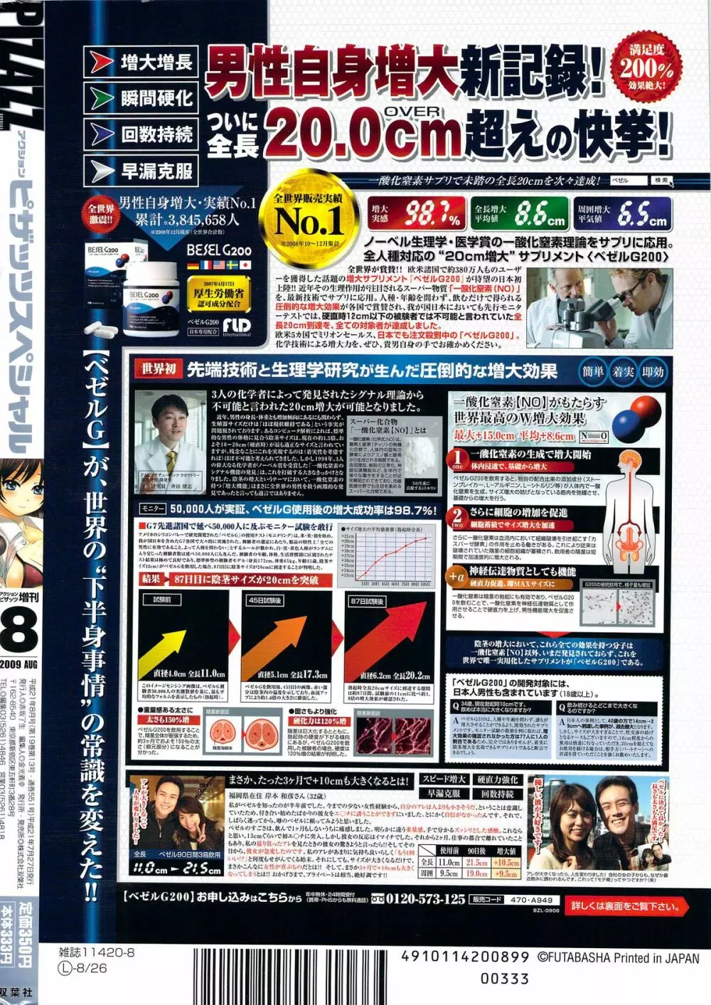 アクションピザッツスペシャル 2009年8月号 268ページ