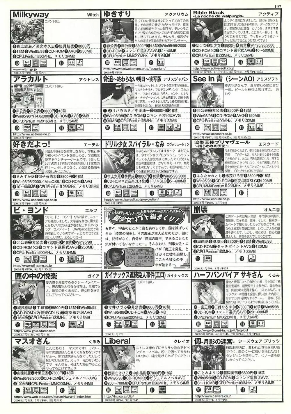 BugBug 2000年10月号 204ページ